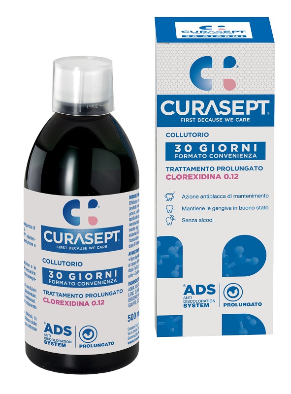 CURASEPT ADS COLLUTORIO 0,12 500 ML - Parafarmacia Mostacciano