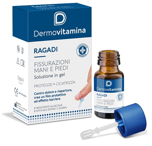 DERMOVITAMINA RAGADI GEL MANI E PIEDI 7 ML - Parafarmacia Mostacciano