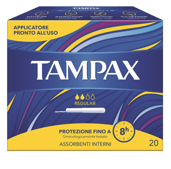 TAMPAX BLUE BOX REGULAR 20 PEZZI - Parafarmacia Mostacciano