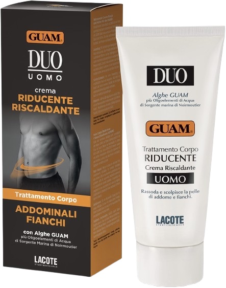 GUAM DUO UOMO RIDUCENTE CREMA RISCALDANTE 200 ML - Parafarmacia Mostacciano