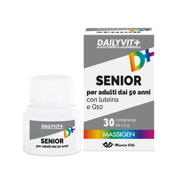 MASSIGEN SENIOR MULTIVITAMINICO E MULTIMINERALE 30 COMPRESSE RIVESTITE - Parafarmacia Mostacciano