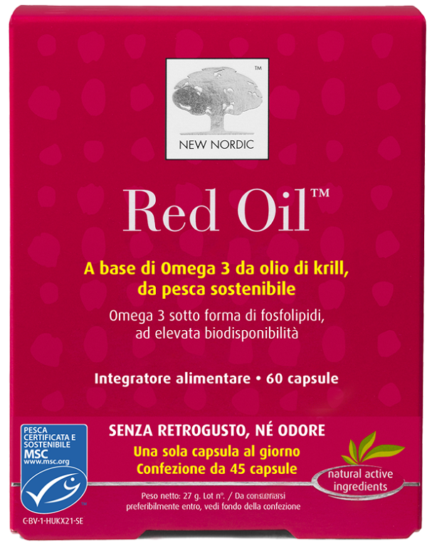 RED OIL 60 CAPSULE - Parafarmacia Mostacciano