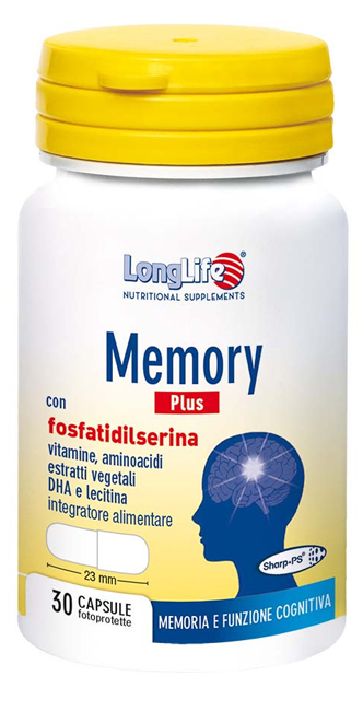 LONGLIFE MEMORY PLUS 30 CAPSULE - Parafarmacia Mostacciano