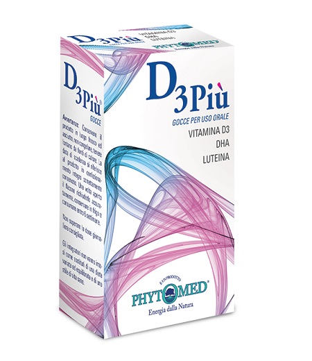 D3PIU GOCCE 20 ML - Parafarmacia Mostacciano