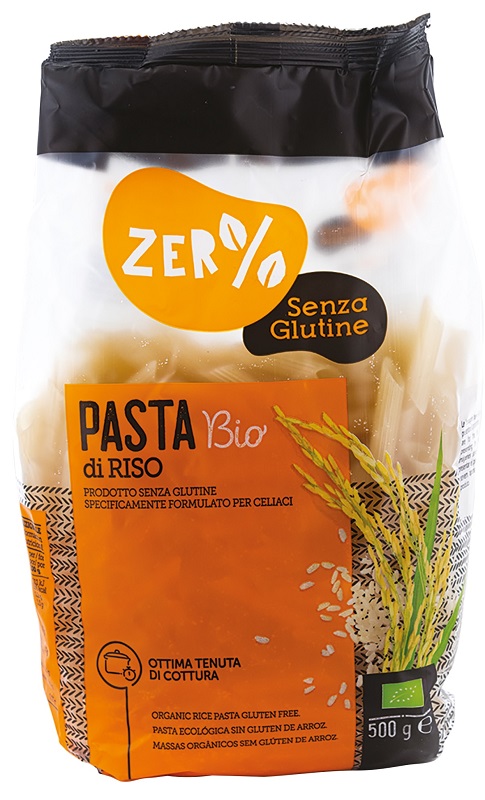 ZERO% GLUTINE PASTA RISO PENNE SENZA GLUTINE BIO 500 G - Parafarmacia Mostacciano