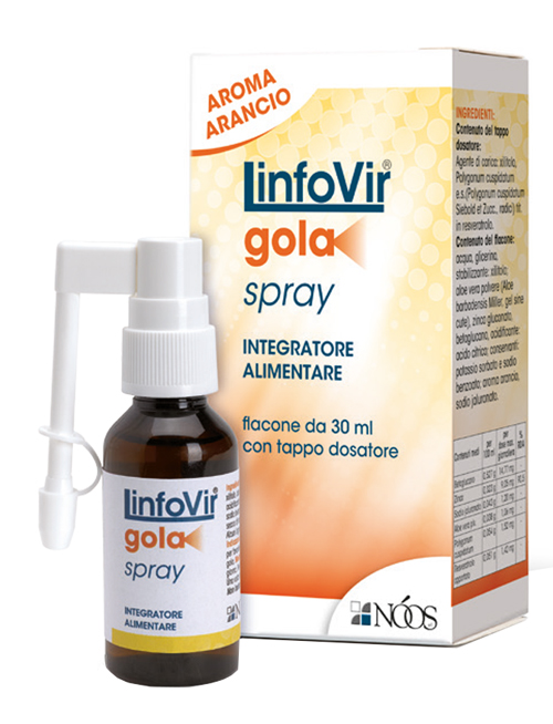 LINFOVIR GOLA SOLUZIONE ISOTONICA SPRAY 30 ML - Parafarmacia Mostacciano