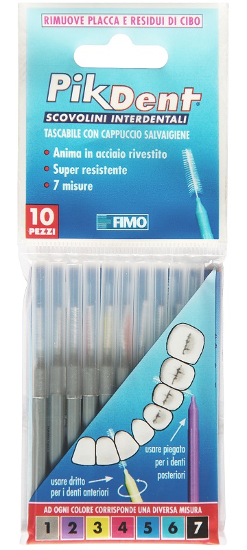 PIKDENT STUZZICOLINO 1GRI 10PZ - Parafarmacia Mostacciano