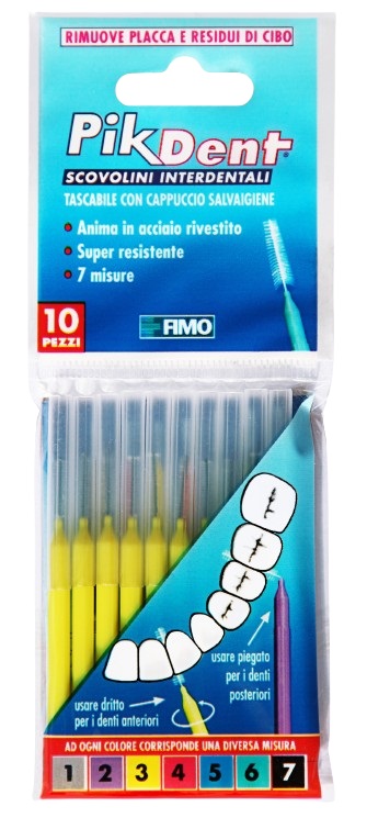 PIKDENT STUZZICOLINO 3 GI 10PZ - Parafarmacia Mostacciano