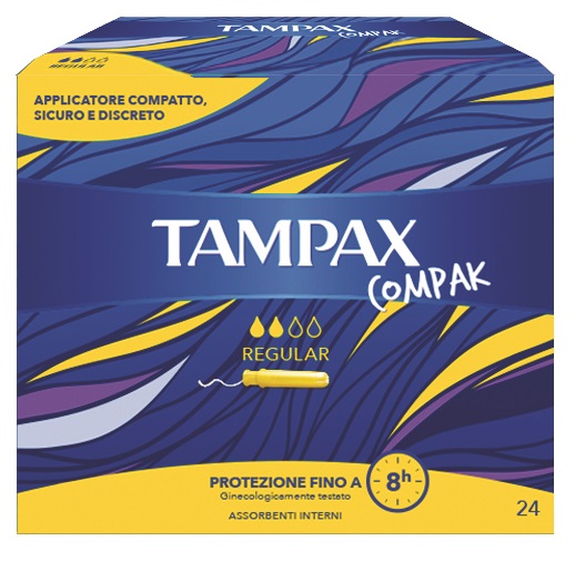 TAMPAX COMPAX REGULAR 24 PEZZI - Parafarmacia Mostacciano