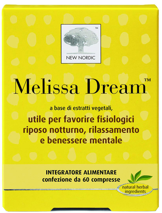 MELISSA DREAM 60 COMPRESSE - Parafarmacia Mostacciano