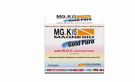 MGK VIS MAGNESIO GOLD PURO 20 BUSTE - Parafarmacia Mostacciano