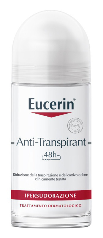 EUCERIN DEODORANTE ANTITRASPIRANT ROLL-ON 50 ML - Parafarmacia Mostacciano