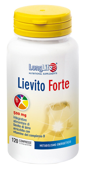 LONGLIFE LIEVITO FORTE 120 COMPRESSE - Parafarmacia Mostacciano