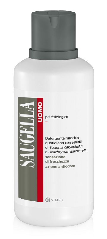 SAUGELLA UOMO PH FISIOLOGICO DETERGENTE MASCHILE 500 ML - Parafarmacia Mostacciano