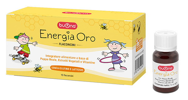 BUONA ENERGIA ORO 10 FLACONCINI DA 10 ML - Parafarmacia Mostacciano