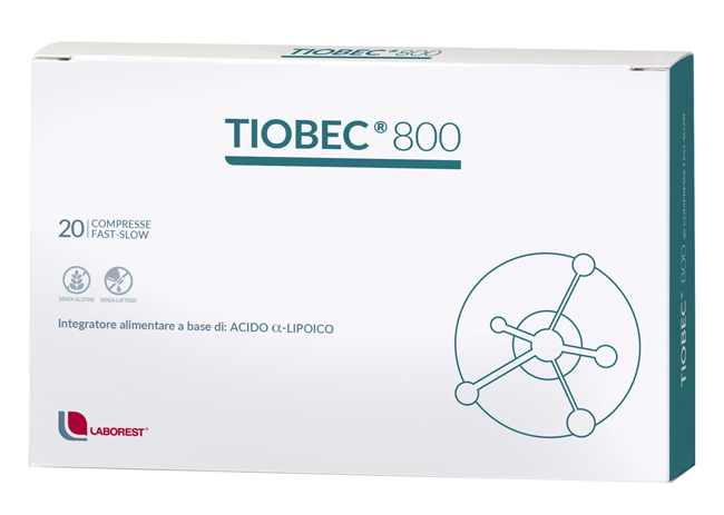 TIOBEC 800 20 COMPRESSE FAST-SLOW 36 G - Parafarmacia Mostacciano