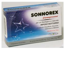 SONNOREX 30 COMPRESSE 600 MG - Parafarmacia Mostacciano