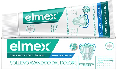 ELMEX SENSITIVE PROFESSIONAL WHITENING DENTIFRICIO 75 ML - Parafarmacia Mostacciano