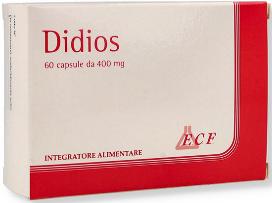 DIDIOS INTEGRATORE ALIMENTARE BLISTER 60 CAPSULE 24 G - Parafarmacia Mostacciano
