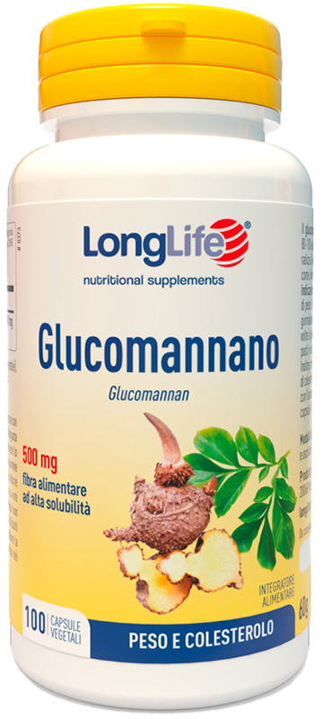 LONGLIFE GLUCOMANNANO 100 CAPSULE VEGETALI - Parafarmacia Mostacciano
