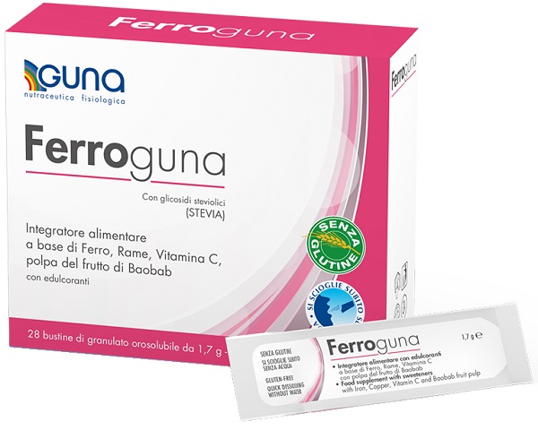 FERROGUNA 28 BUSTINE - Parafarmacia Mostacciano