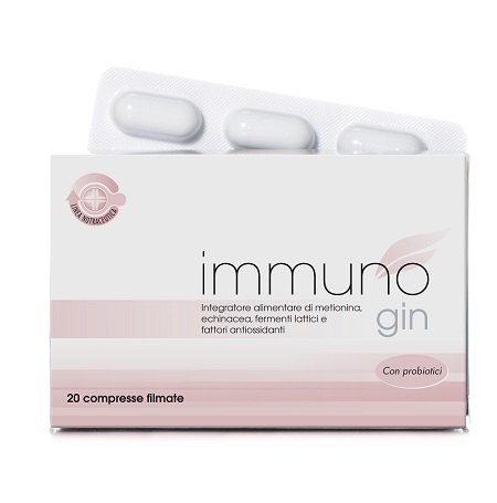 IMMUNO GIN 20 COMPRESSE - Parafarmacia Mostacciano