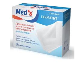 GARZA COMPRESSA TESSUTO NON TESSUTO MEDS 36X40CM 12 PEZZI SSR - Parafarmacia Mostacciano