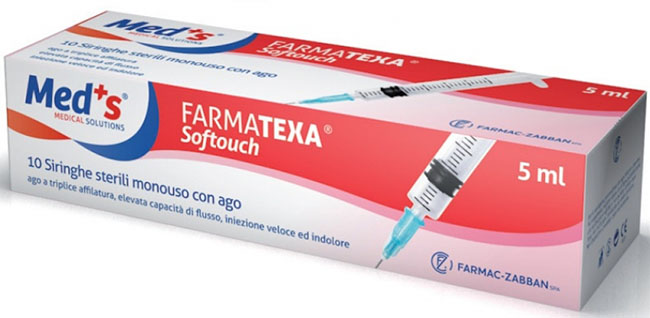 SIRINGA MEDS 5 ML 14 GAUGE 10 PEZZI - Parafarmacia Mostacciano