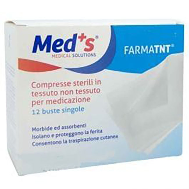 GARZA COMPRESSA MEDS TESSUTO NON TESSUTO 7,5X7,5 12 PEZZI PEEL OPEN - Parafarmacia Mostacciano