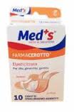 CEROTTO MEDS STRIPS TELA IPOALLERGENICO ELASTICIZZATO ASSORTITI 10 PEZZI - Parafarmacia Mostacciano