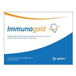 IMMUNOGOLD 20 BUSTINE - Parafarmacia Mostacciano
