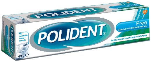 POLIDENT FREE ADESIVO PER PROTESI DENTARIA 40 G - Parafarmacia Mostacciano