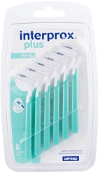 INTERPROX PLUS MICRO VERDE 6 PEZZI - Parafarmacia Mostacciano