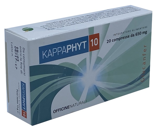KAPPAPHYT 10 20 COMPRESSE DA 650 MG - Parafarmacia Mostacciano