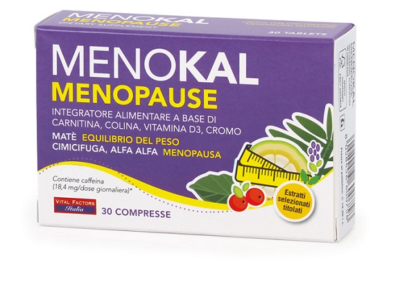 MENOKAL MENOPAUSE 30 COMPRESSE - Parafarmacia Mostacciano