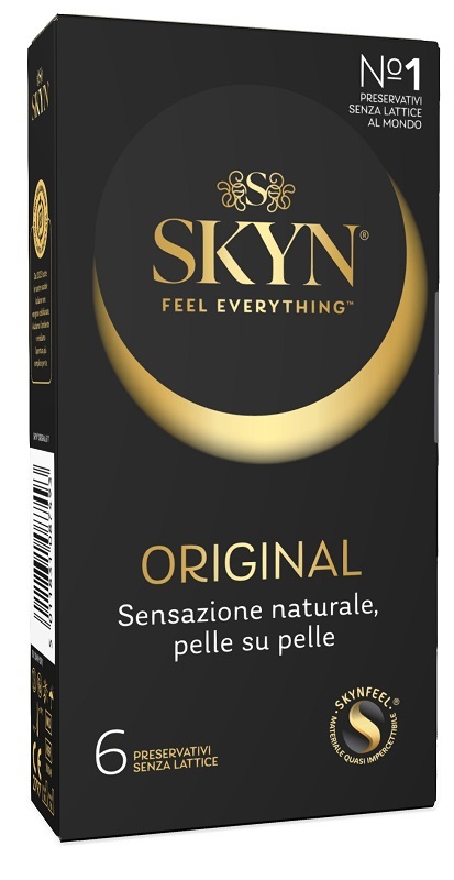 PROFILATTICO ANSELL AKUEL SKIN ORIGINAL B 6 PEZZI - Parafarmacia Mostacciano