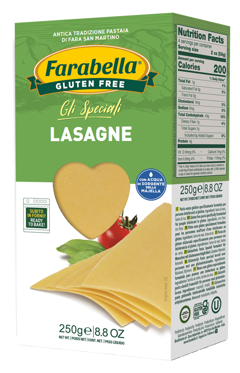 FARABELLA LASAGNE 250 G - Parafarmacia Mostacciano