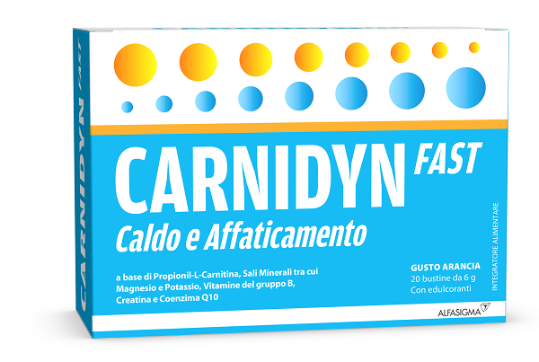 CARNIDYN FAST 20 BUSTINE - Parafarmacia Mostacciano