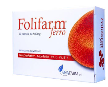 FOLIFARM FERRO 20 CAPSULE - Parafarmacia Mostacciano