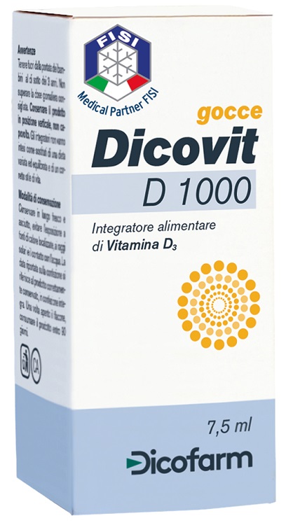 DICOVIT D 1000 7,5 ML - Parafarmacia Mostacciano