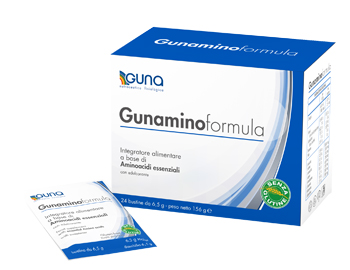 GUNAMINOFORMULA 24 BUSTINE 156 G - Parafarmacia Mostacciano