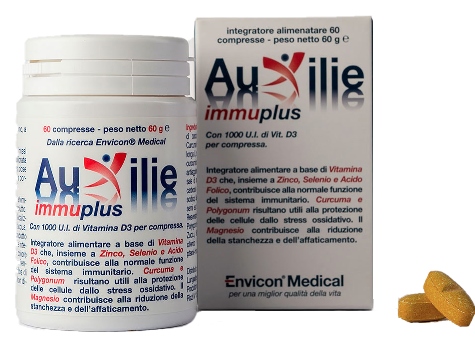 AUXILIE IMMUPLUS JUNIOR DEGLUTIBILE 30 COMPRESSE - Parafarmacia Mostacciano