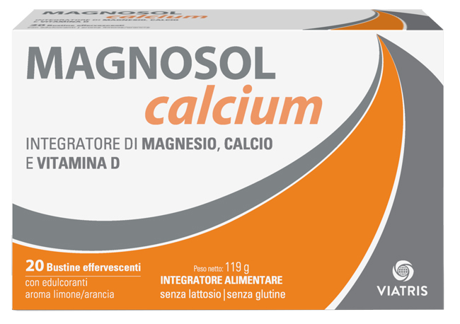 MAGNOSOL CALCIUM POLVERE EFFERVESCENTE 20 BUSTINE - Parafarmacia Mostacciano