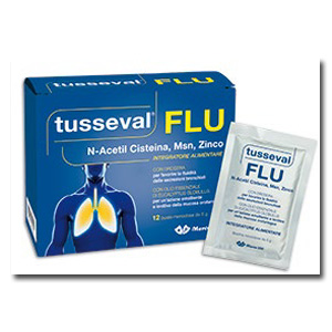 TUSSEVAL FLU 12 BUSTINE SOLUBILI 60 G - Parafarmacia Mostacciano