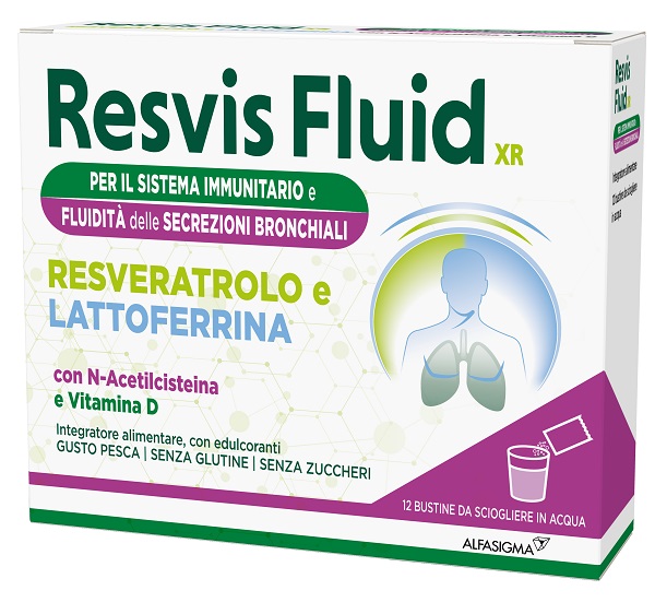 RESVIS FLUID XR BIOFUTURA 12 BUSTINE - Parafarmacia Mostacciano