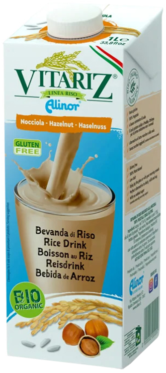 VITARIZ BEVANDA DI RISO E NOCCIOLA BIO 1 LITRO - Parafarmacia Mostacciano