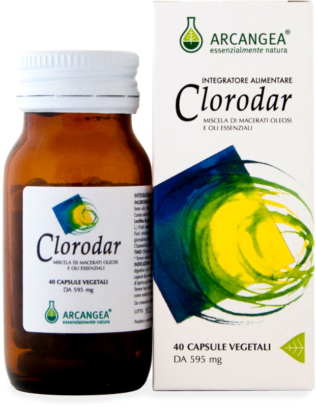 CLORODAR 40 CAPSULE VEGETALI - Parafarmacia Mostacciano