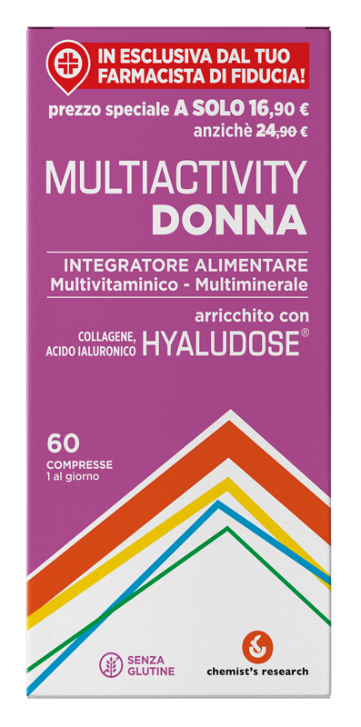 MULTIACTIVITY DONNA 60 COMPRESSE - Parafarmacia Mostacciano