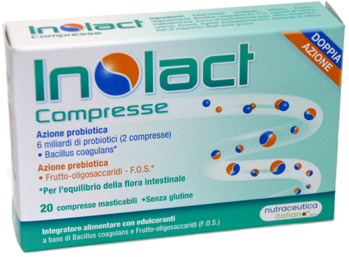 INOLACT 20 COMPRESSE MASTICABILI - Parafarmacia Mostacciano