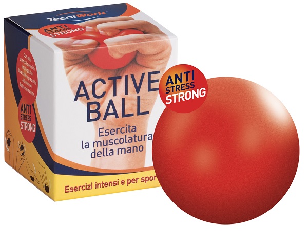 TECNIWORK ACTIVE BALL STRONG ROSSA - Parafarmacia Mostacciano